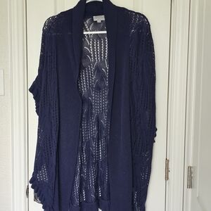 Joseph Blue Knit Cardigan